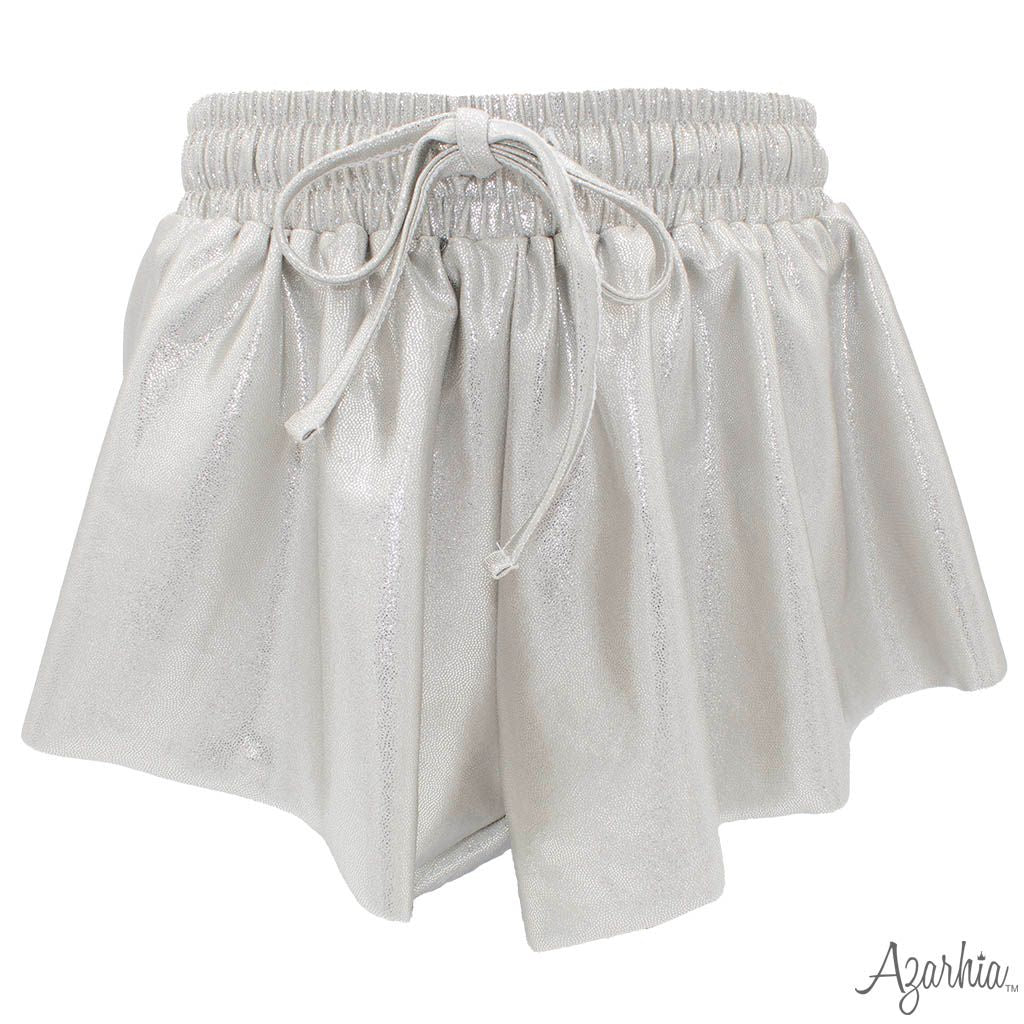 Silver Shimmer Butterfly Short
