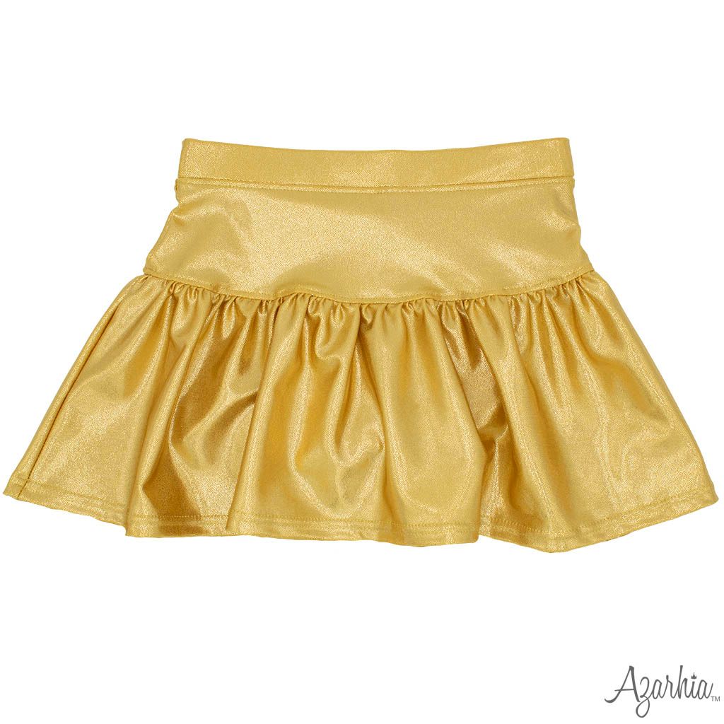 Gold Shimmer Skort