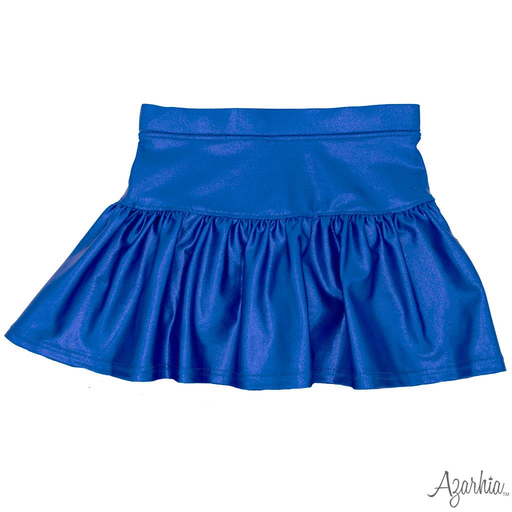 Royal Blue Shimmer Skort