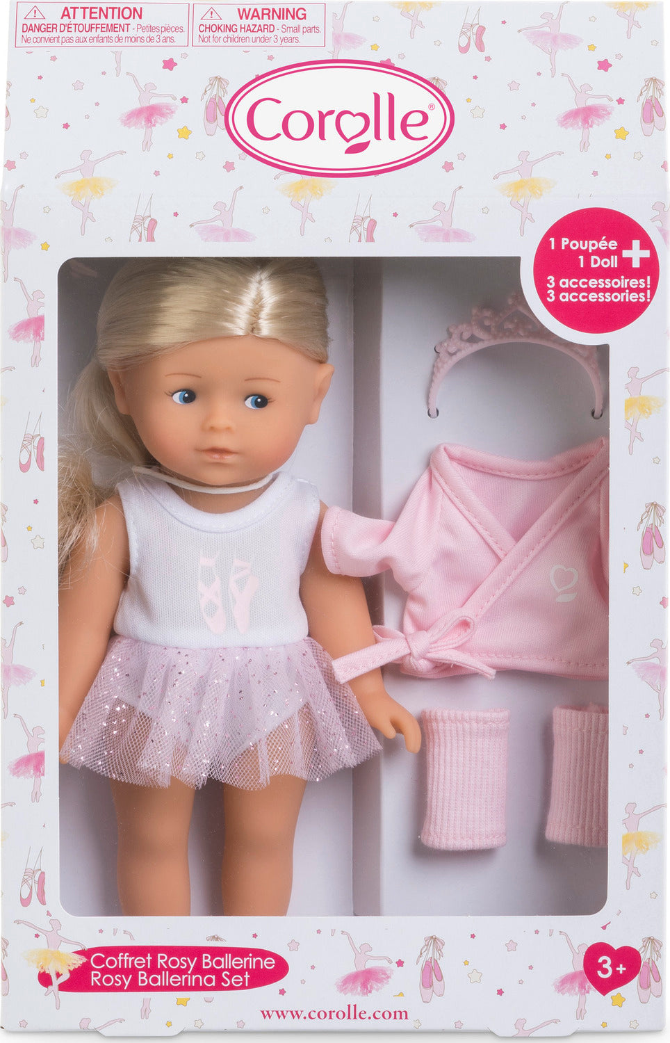 Corolle Mini Corolline Rosy Ballerina Set