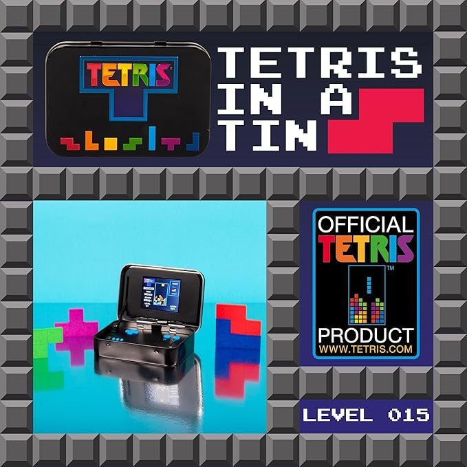Tetris Arcade in a Tin