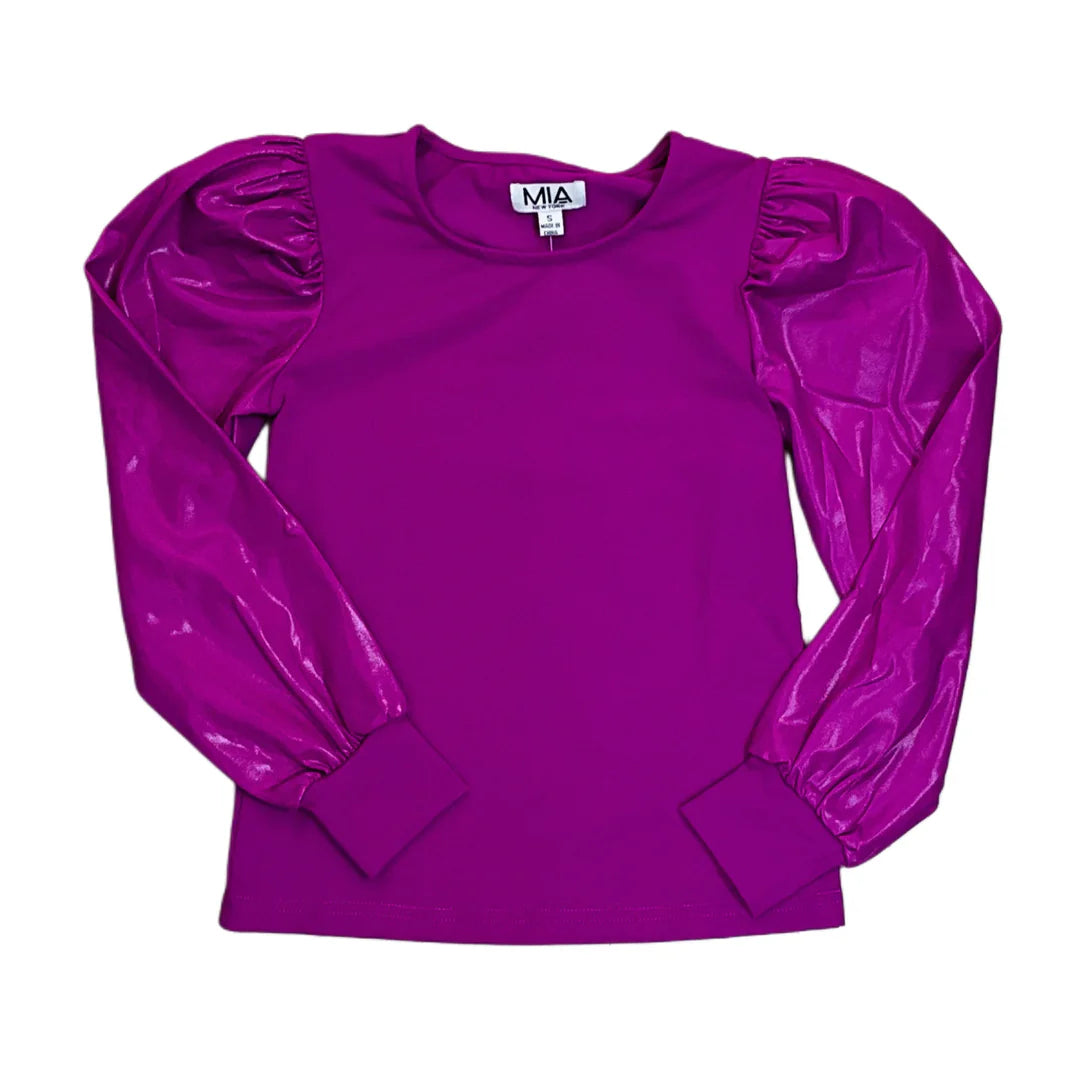 Metallic LS Top Berry