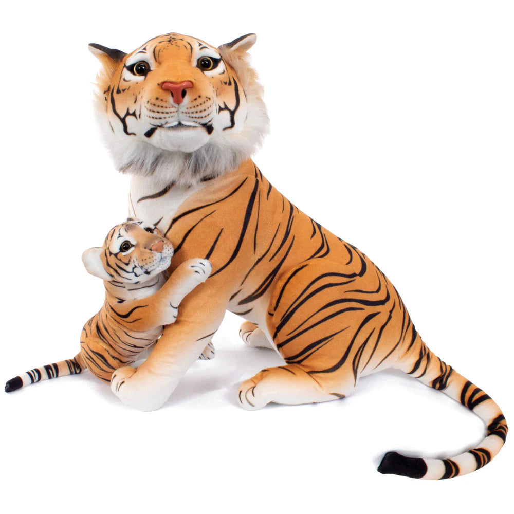 24” Brown Tiger & Cub