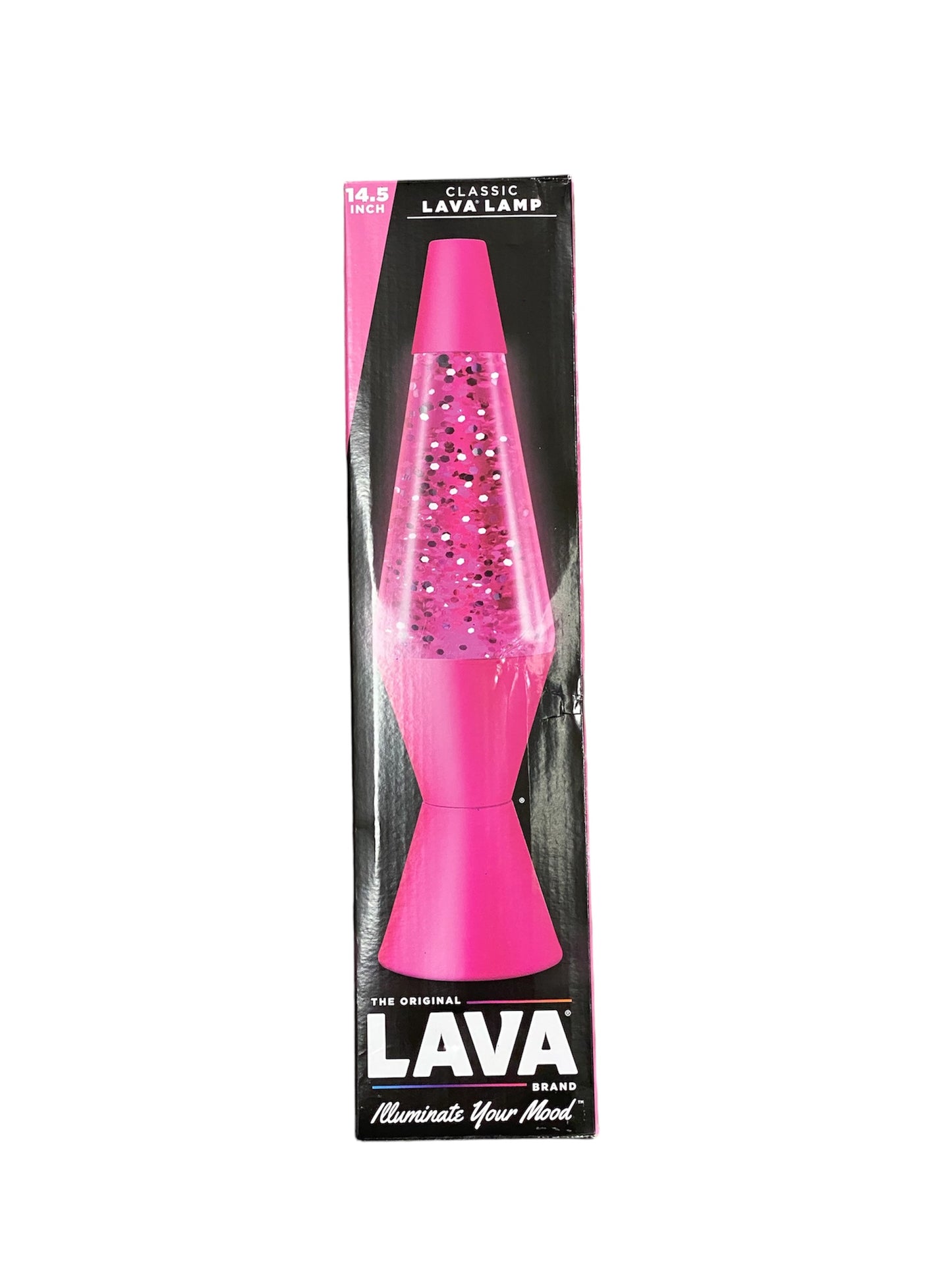 Pink Sparkles Glitter Lava Lamp