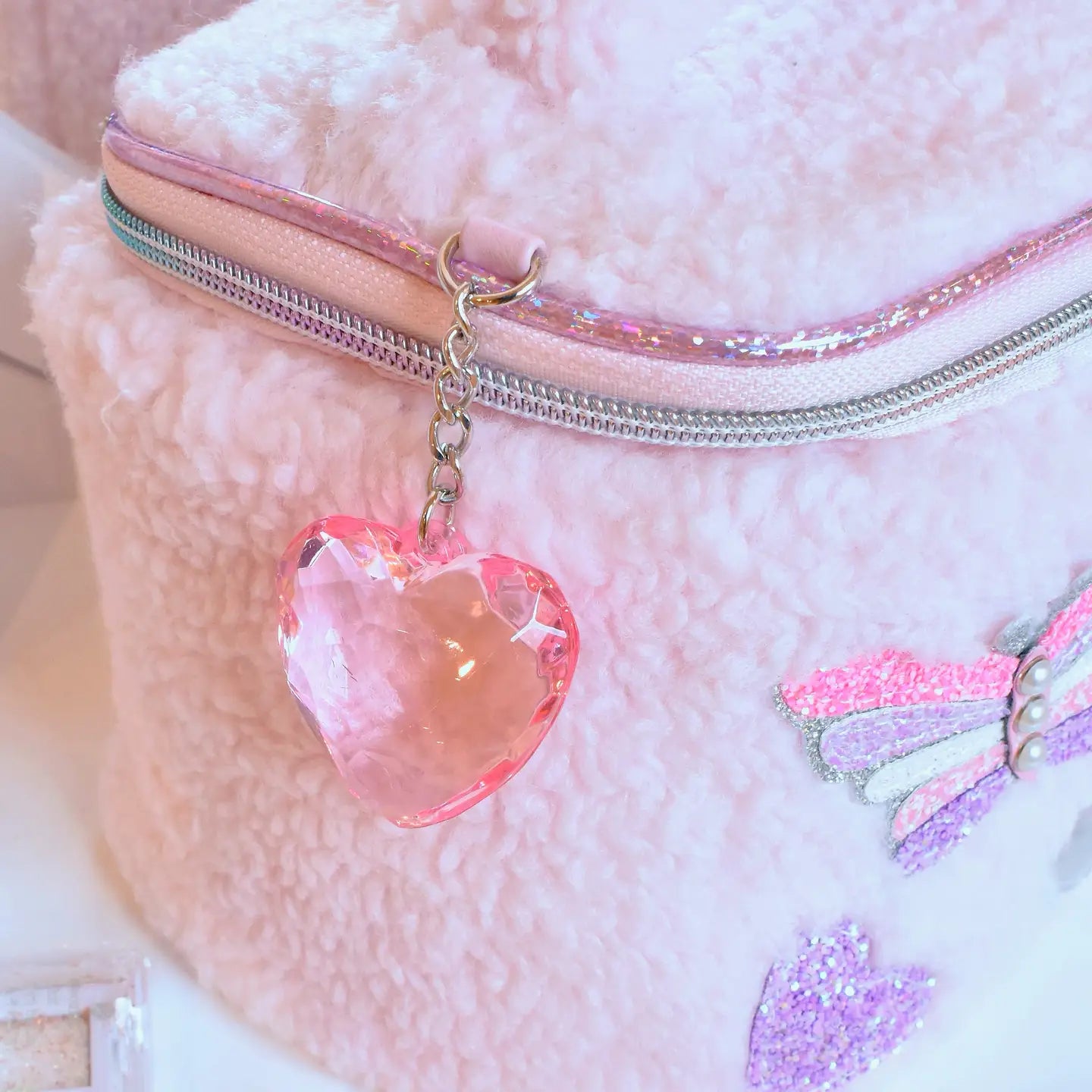 Butterfly, Heart & Daisy Glam Bag