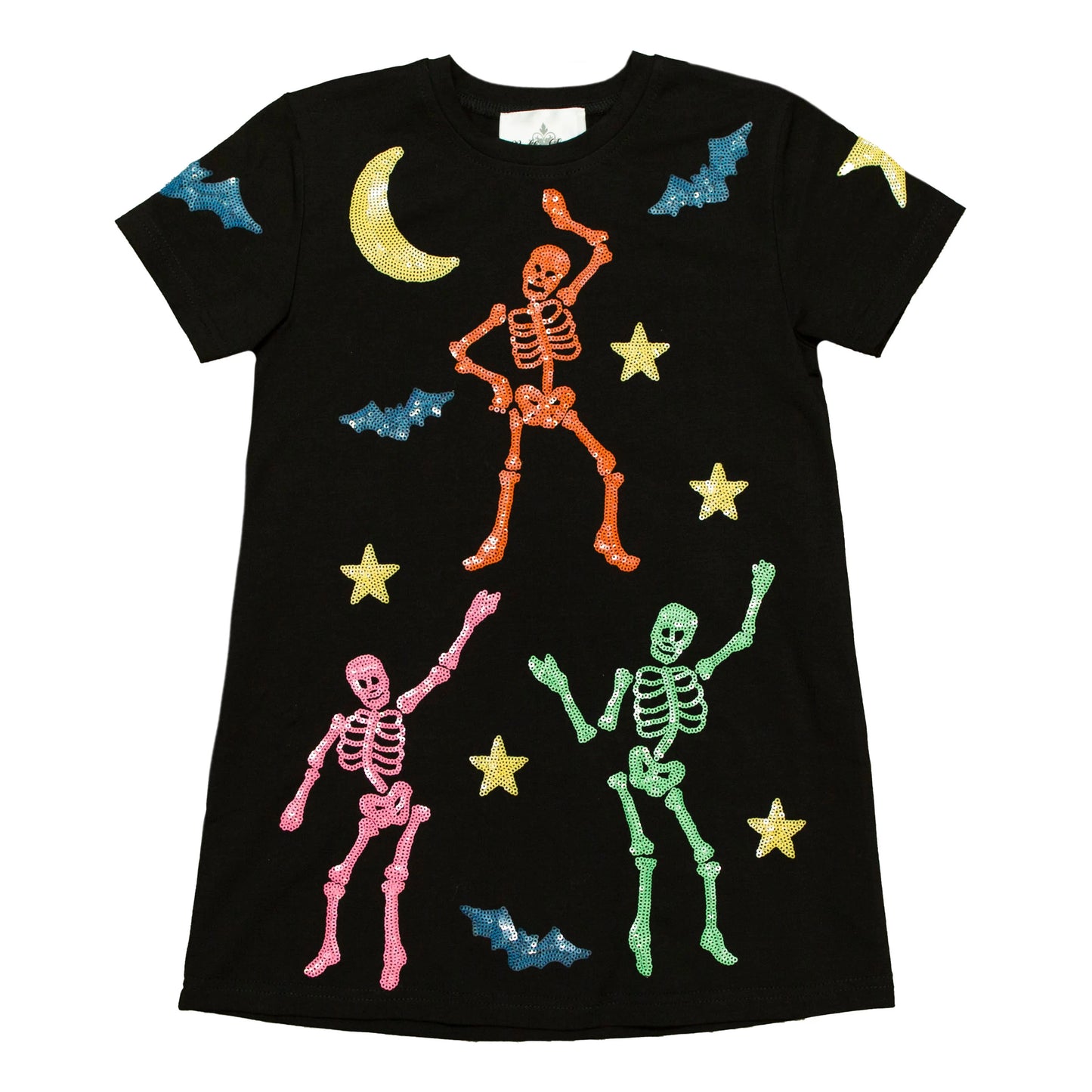 Sequin Skeleton Dress