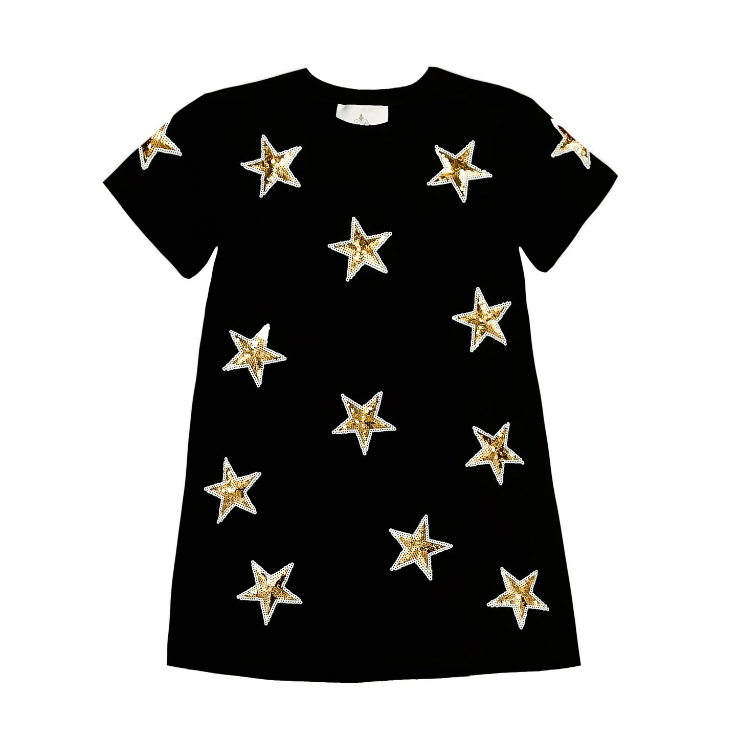 Black & Gold Star Dress