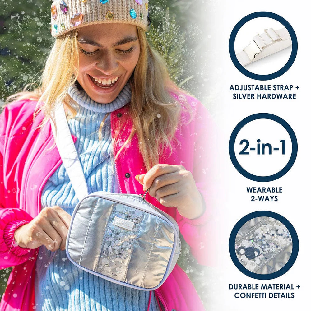 Metallic Belt Bag