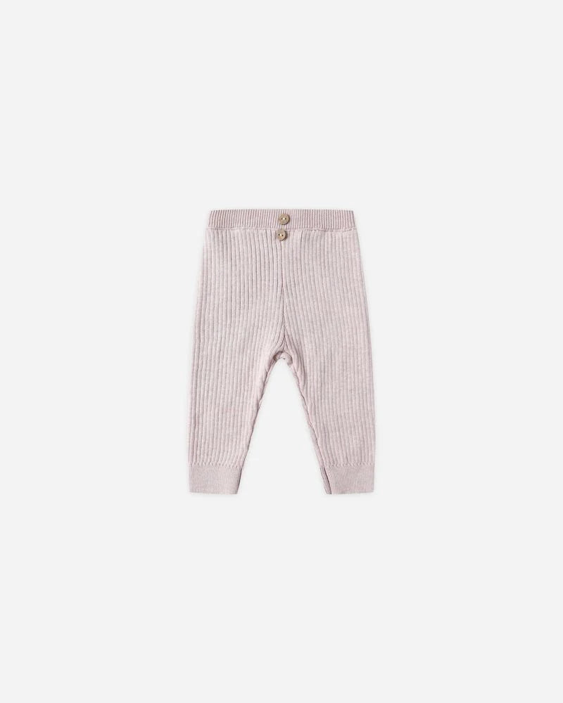 Rib Knit leggings Lilac
