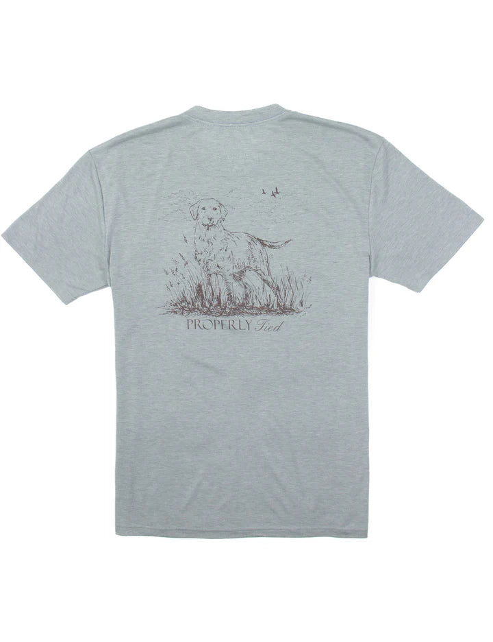 Men’s Labrador Moss Grey Tee