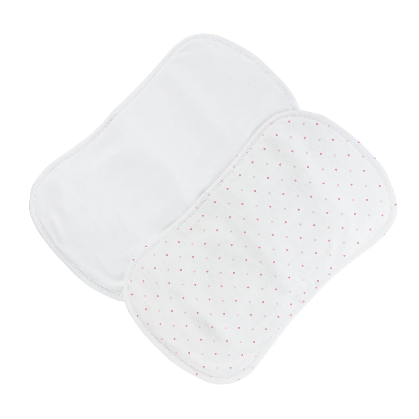 Pink Dots Burp Cloth Set