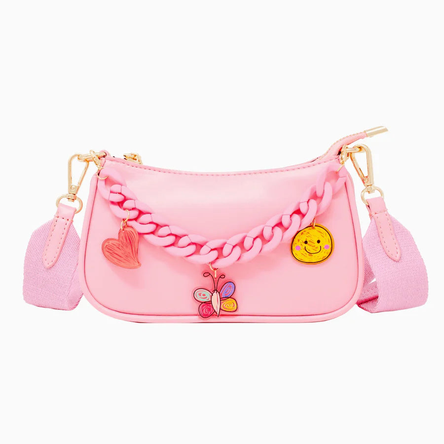 Pink Hobo Jumbo Charm Bag