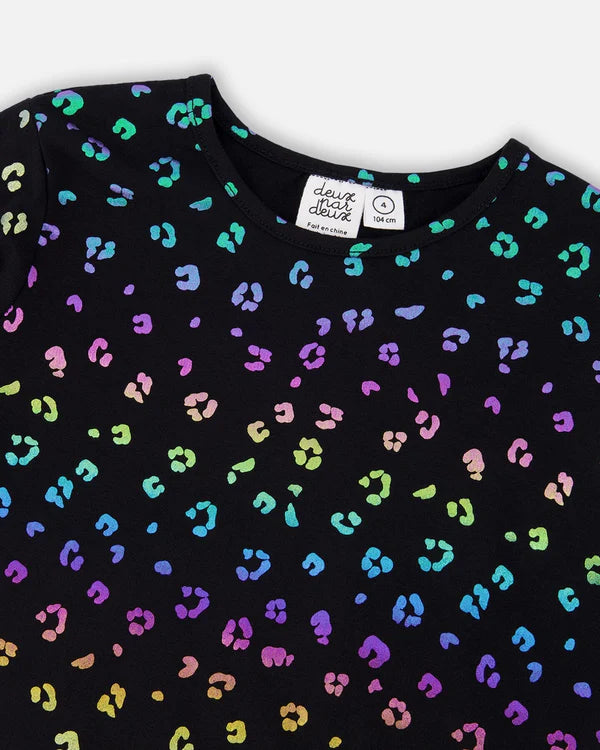 Multicolor Leopard Shirt