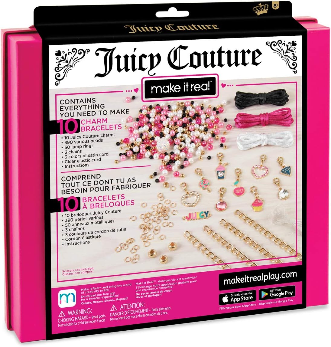 JUICY COUTURE™ PINK & PRECIOUS BRACELETS