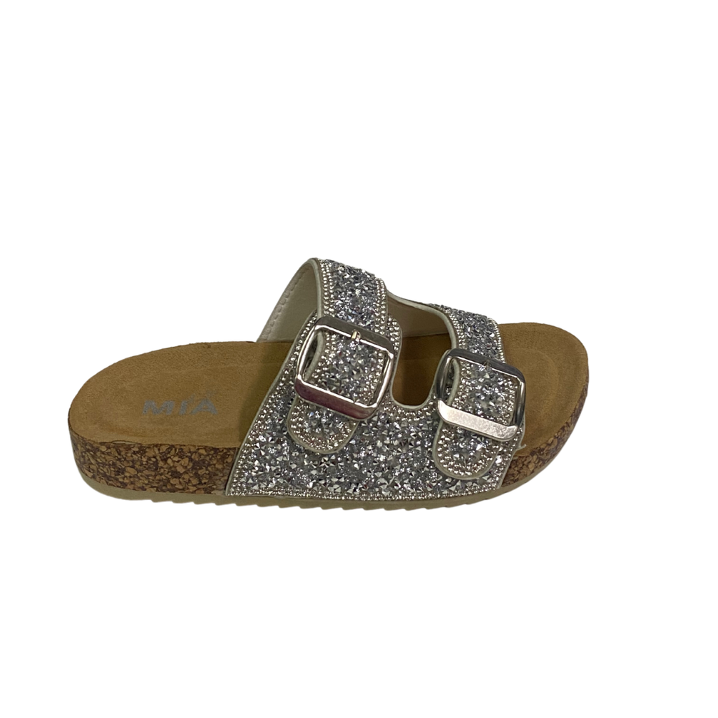 Silver Bling Mia Slides