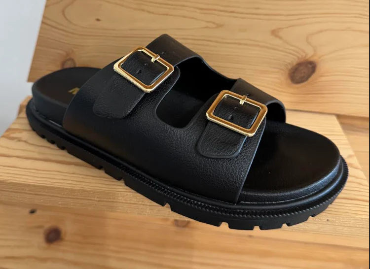 Black and Gold Slides