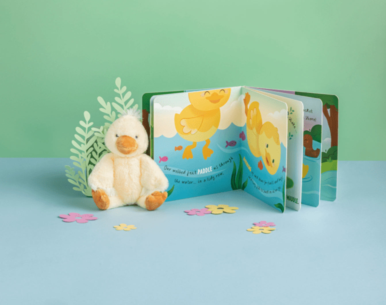 Duck Book with Plush