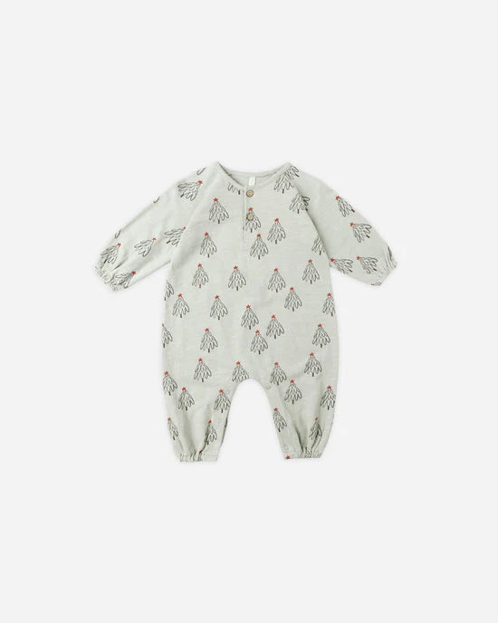 Henley Jumpsuit || Trees
