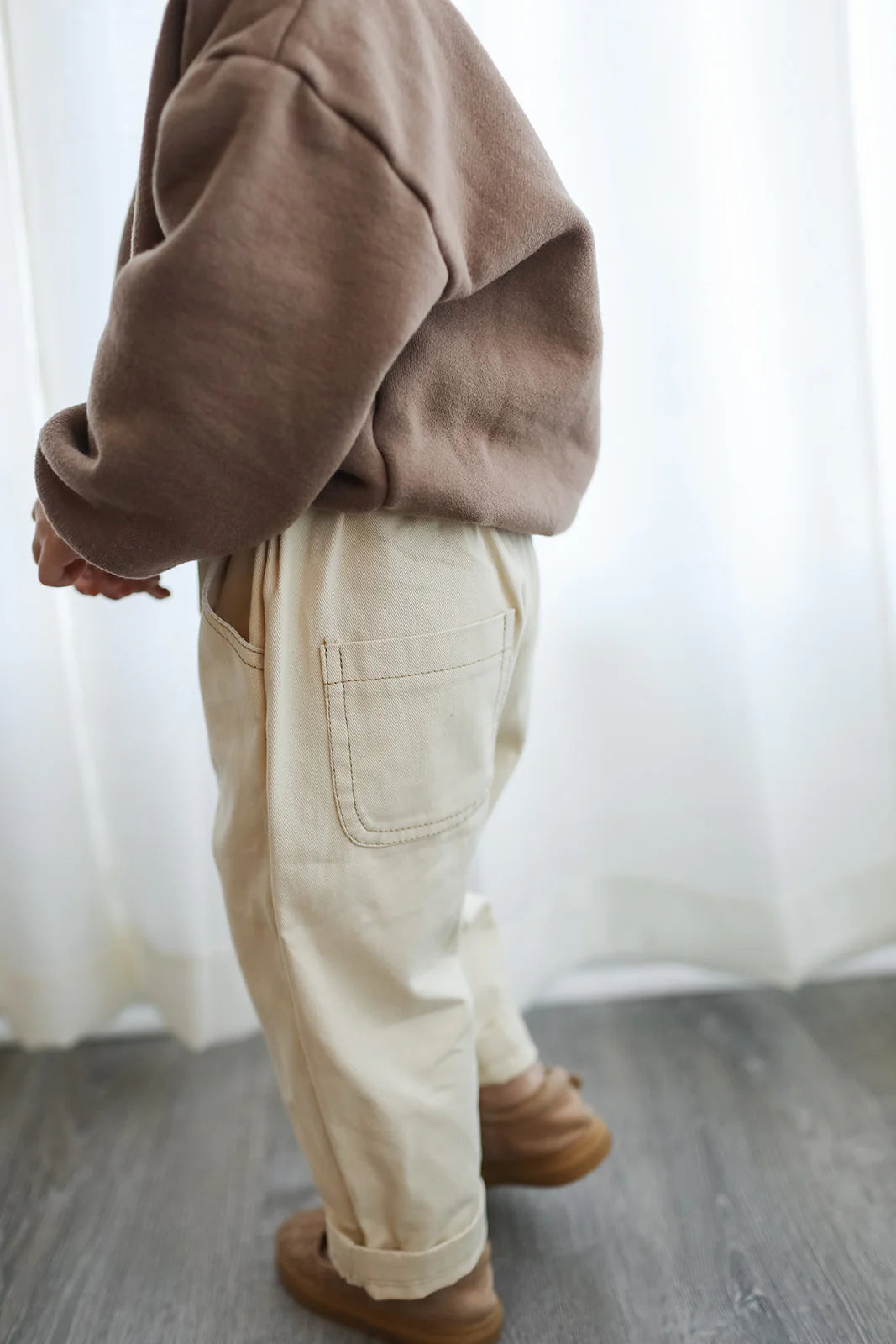 Brown Finley Fleece Pullover