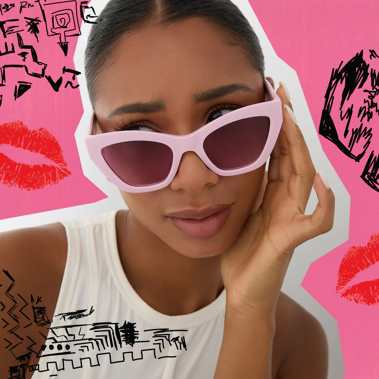 Regina Pink & Spring Fling Sunglasses