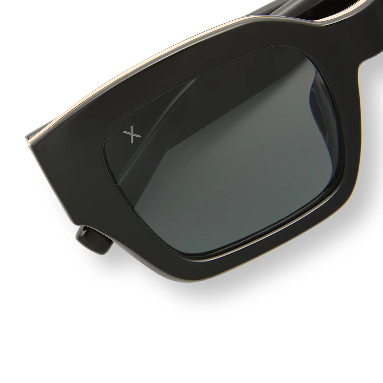 Amore Black & Grey Polarized Sunglasses