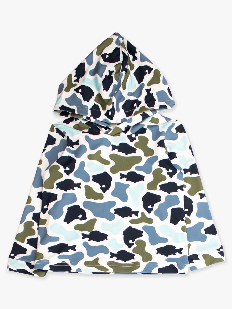 Camo Catch Performance Hooded Shirt