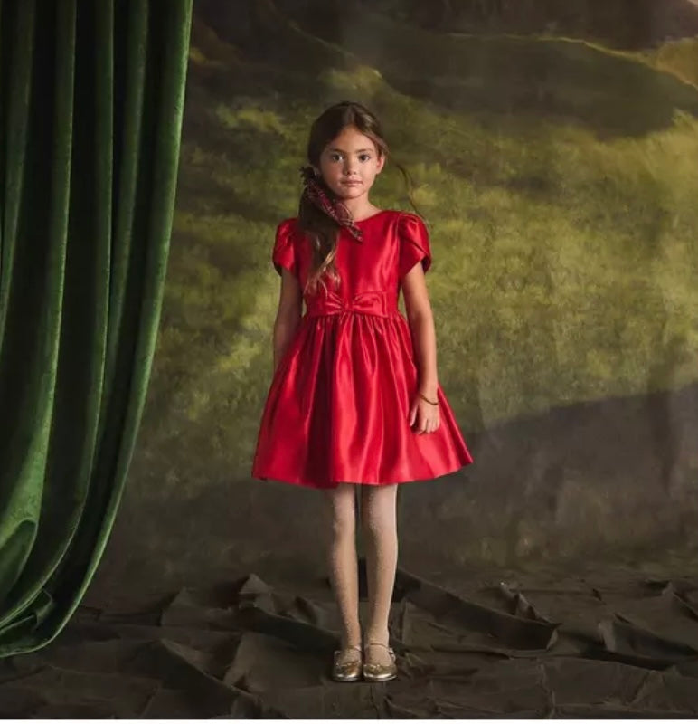 The Holiday Bow Dress