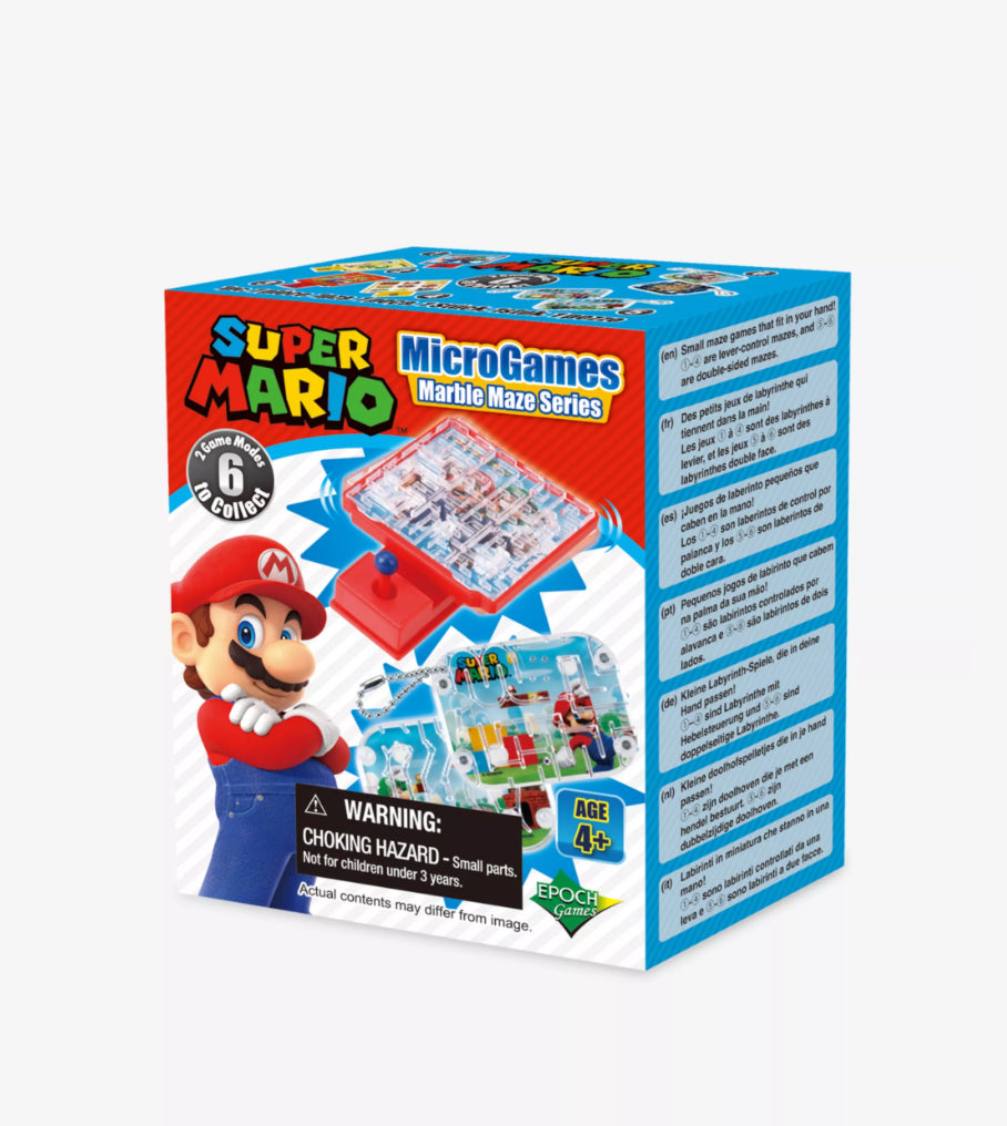 Super Mario Micro Games Marble Maze Series