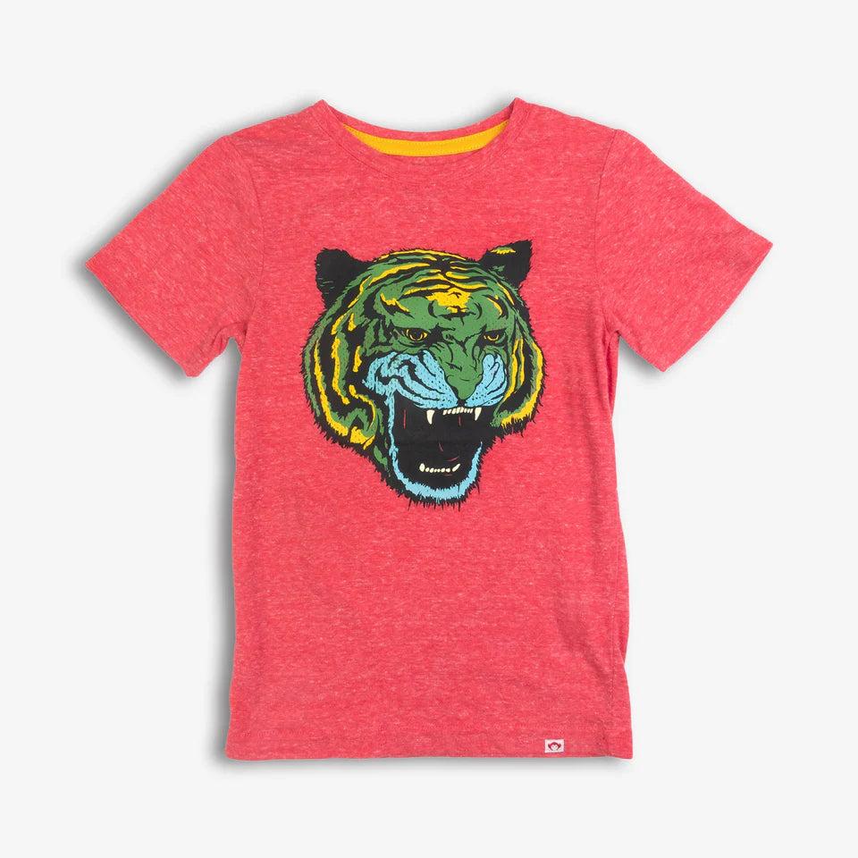 Roar Red Heather Tee