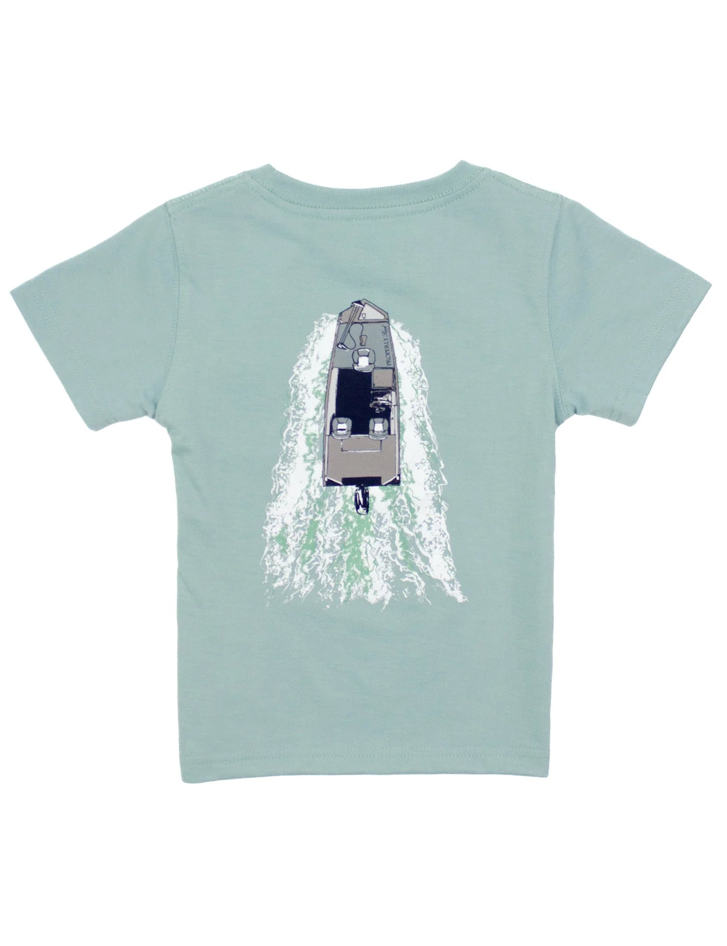 Boys On The Water Tee Marine Mist