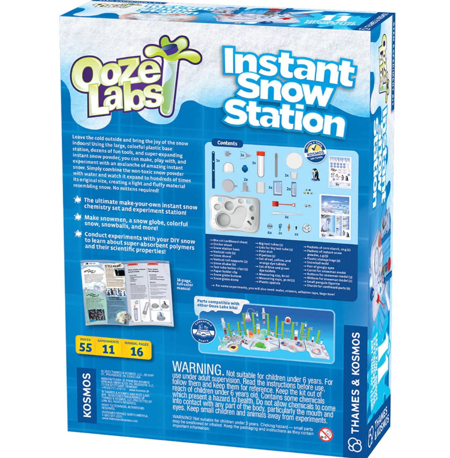 Ooze Labs: Instant Snow Station