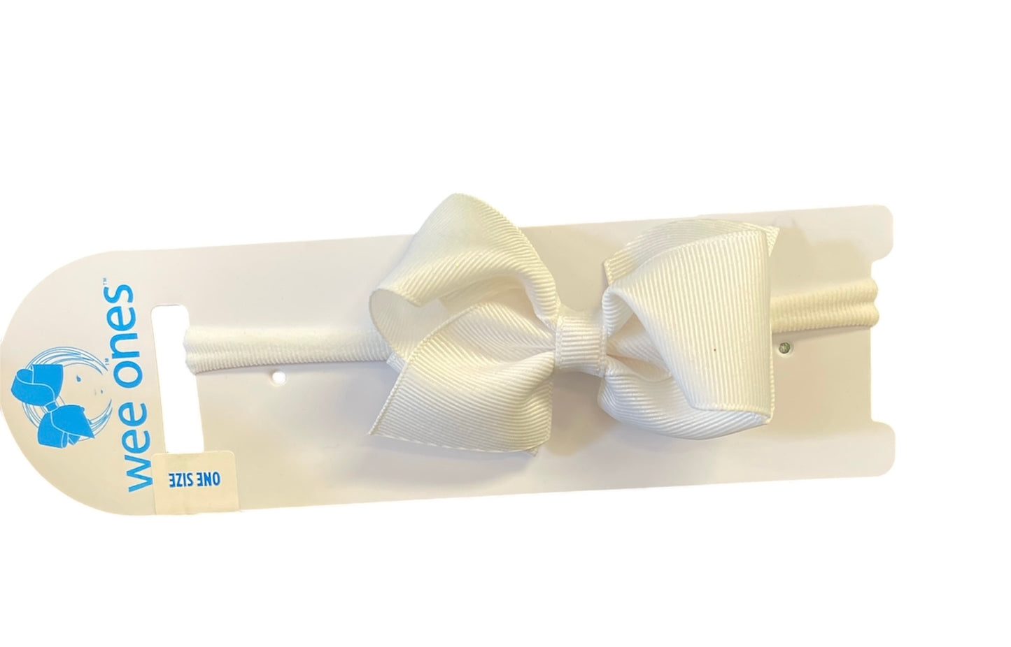 White Wee One Headband 3M & Up