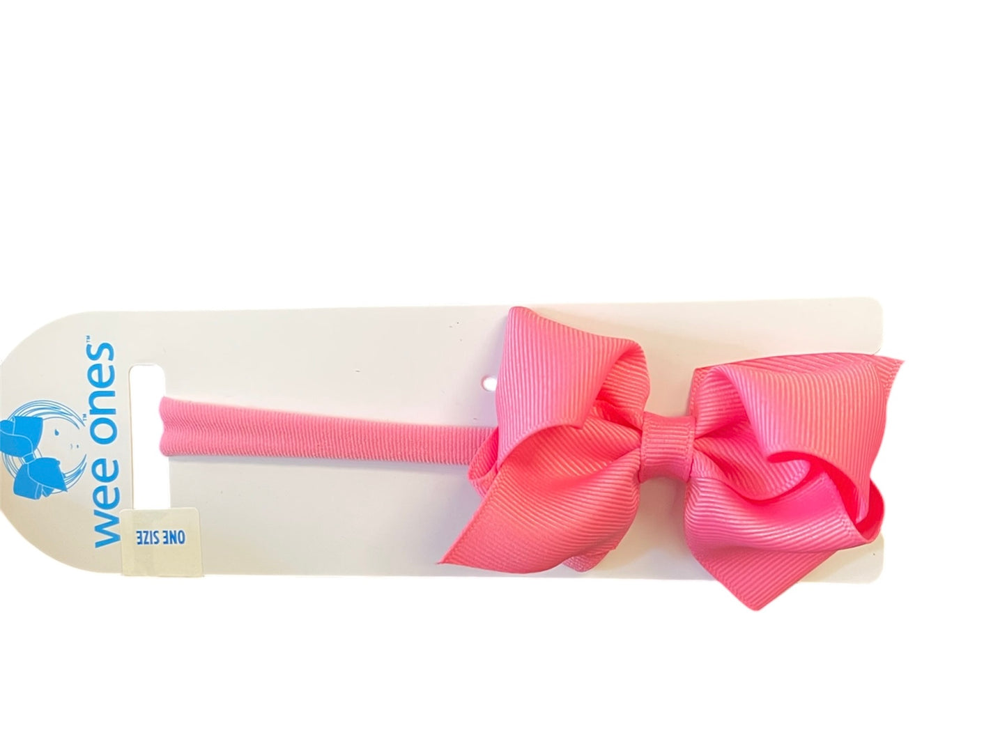 Hot Pink Extra Small Grosgrain Headband Bow