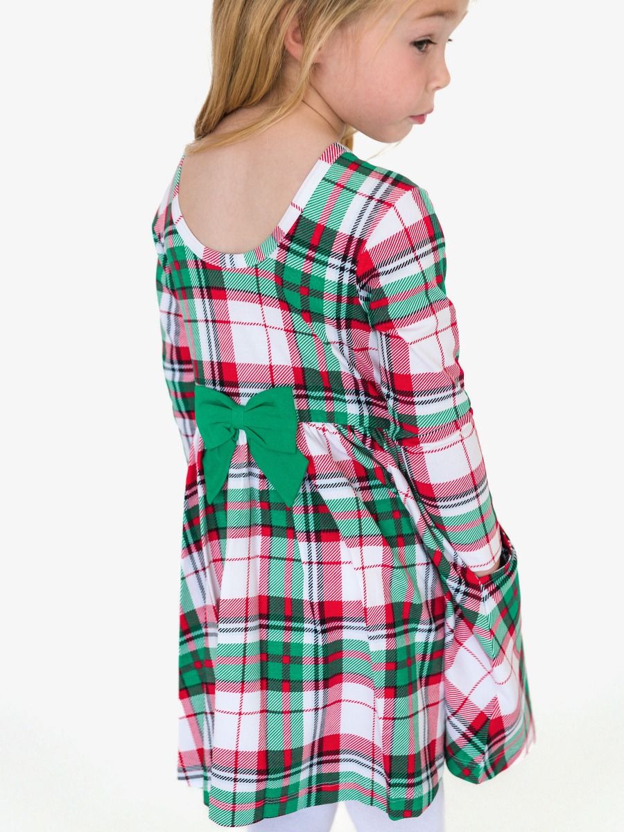 Dashing Dreams Plaid Twirl Dress