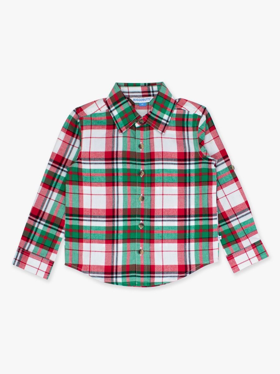 Dashing Dreams Plaid Button Down Shirt