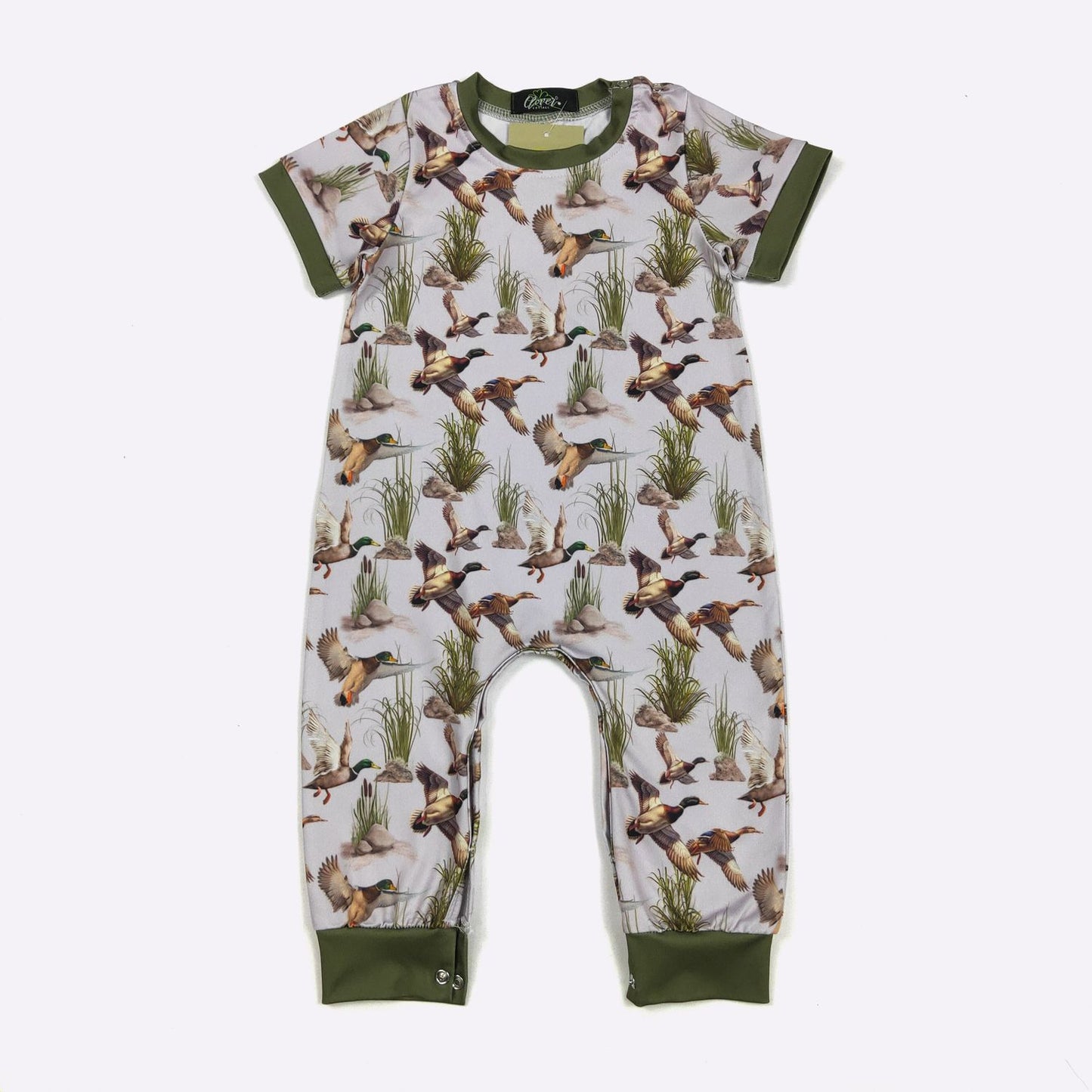 Mallard Flight Boy Romper