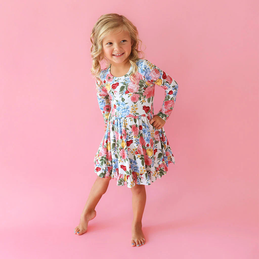 Rubina Ruffled Twirl Dress
