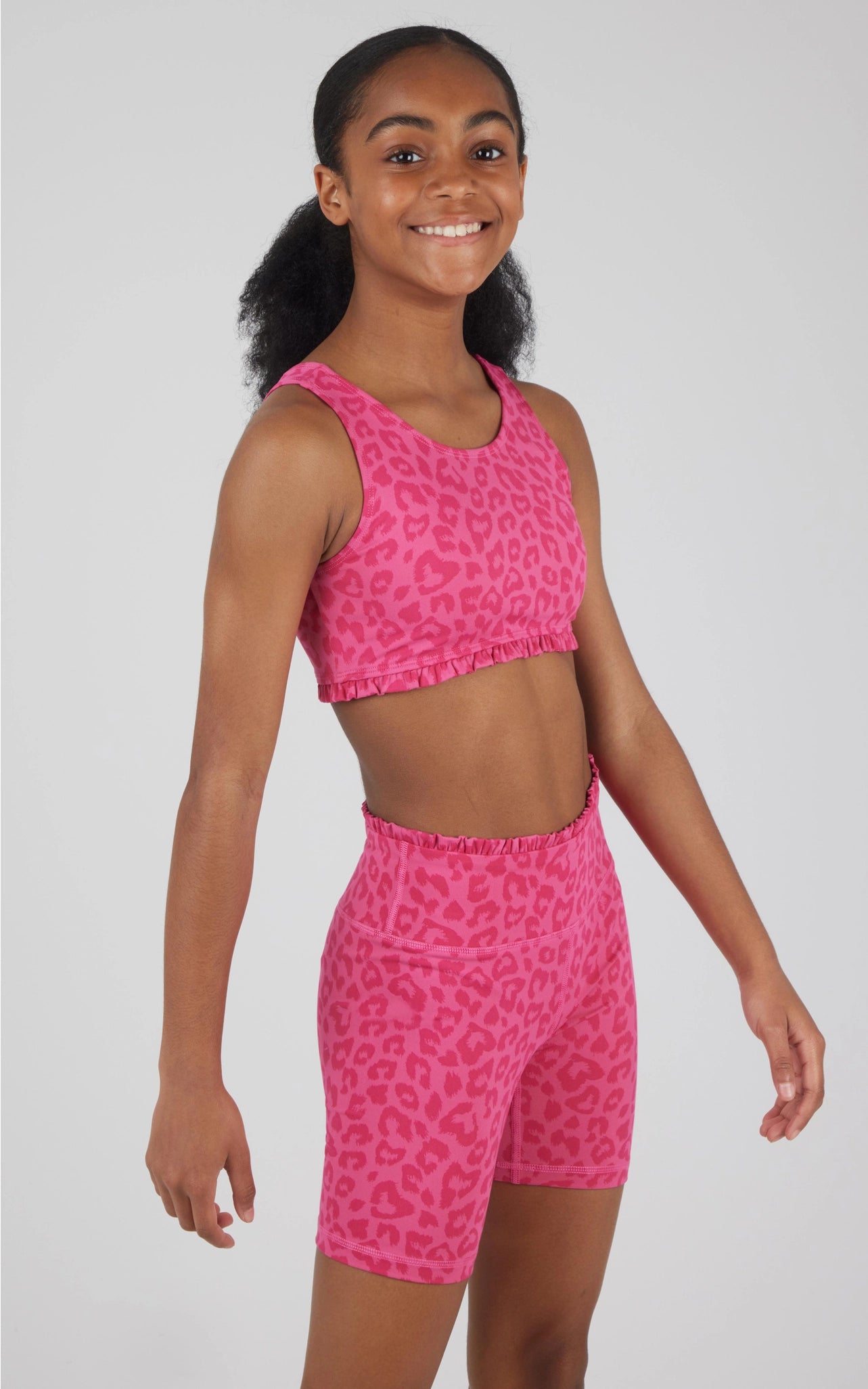Pink Yaro Leopard 2pc Set