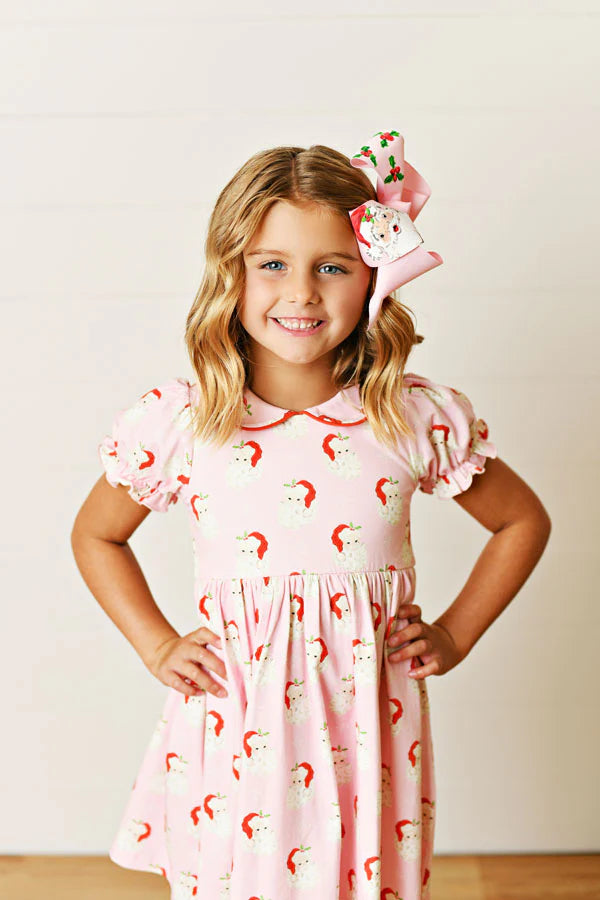Santa Baby Pink Proper Dress