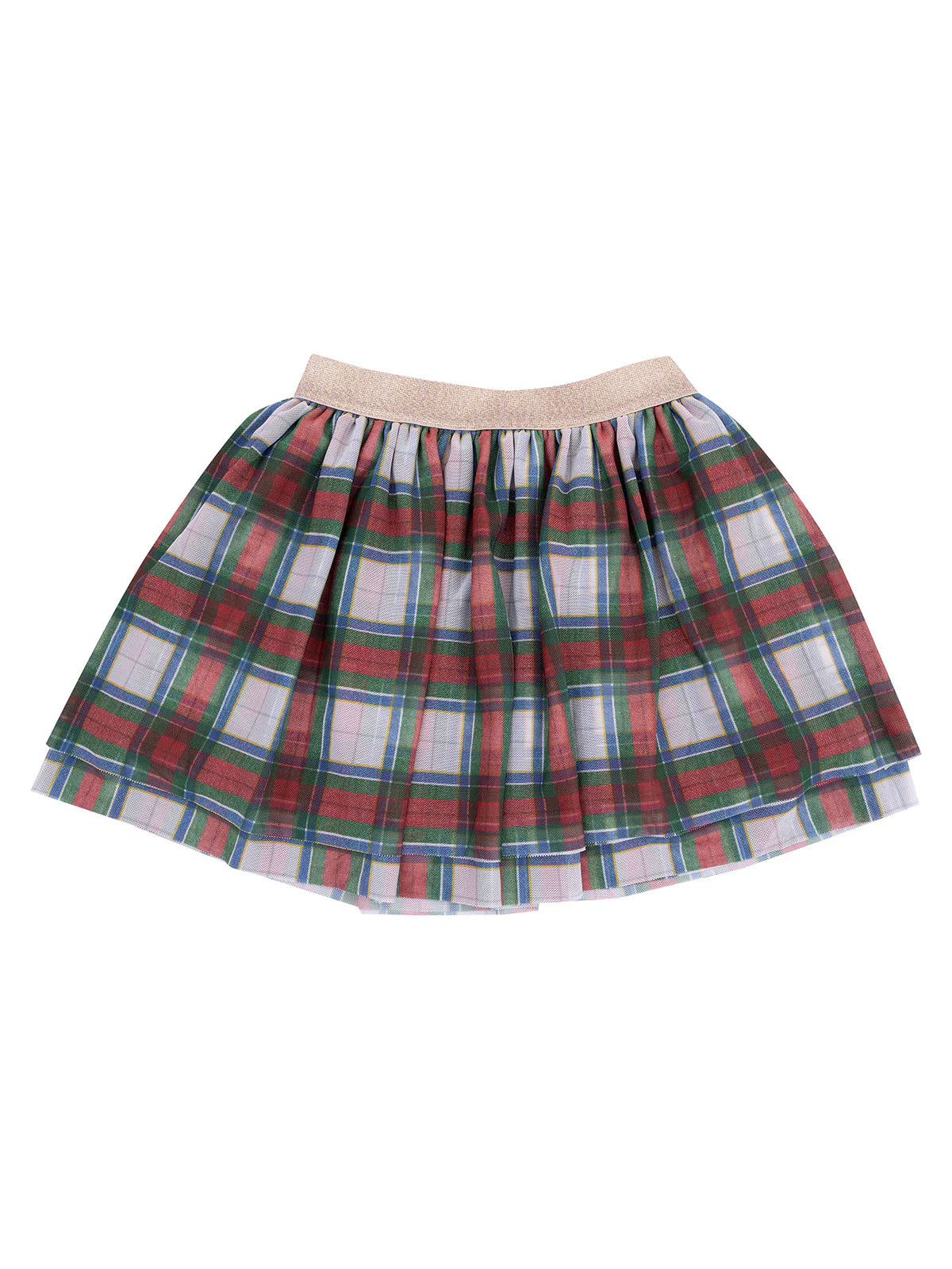 Christmas Tutu Skirt, Holiday Plaid