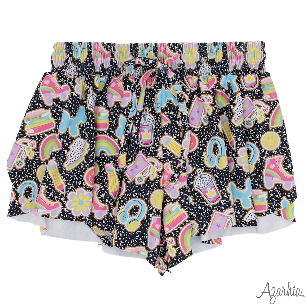 Composition Collage Butterfly Short