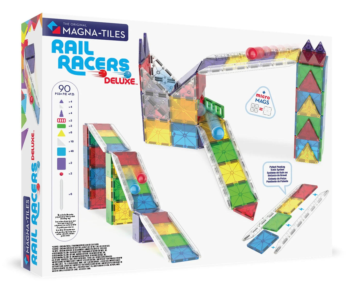 Rail Racers Deluxe 90-Piece Set