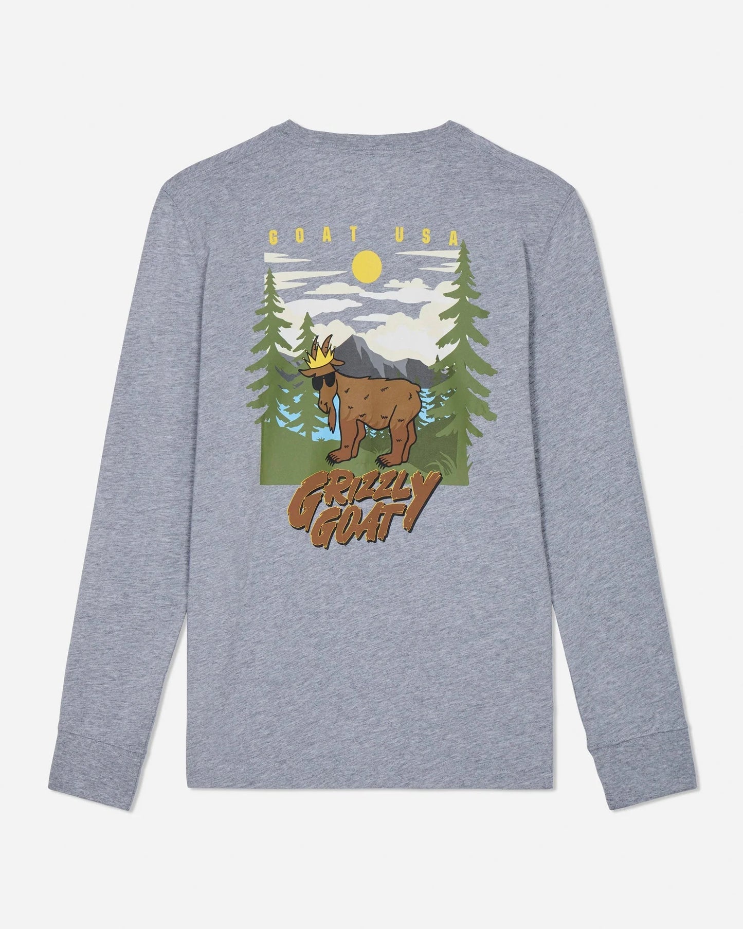 Grizzly GOAT Long Sleeve T-Shirt