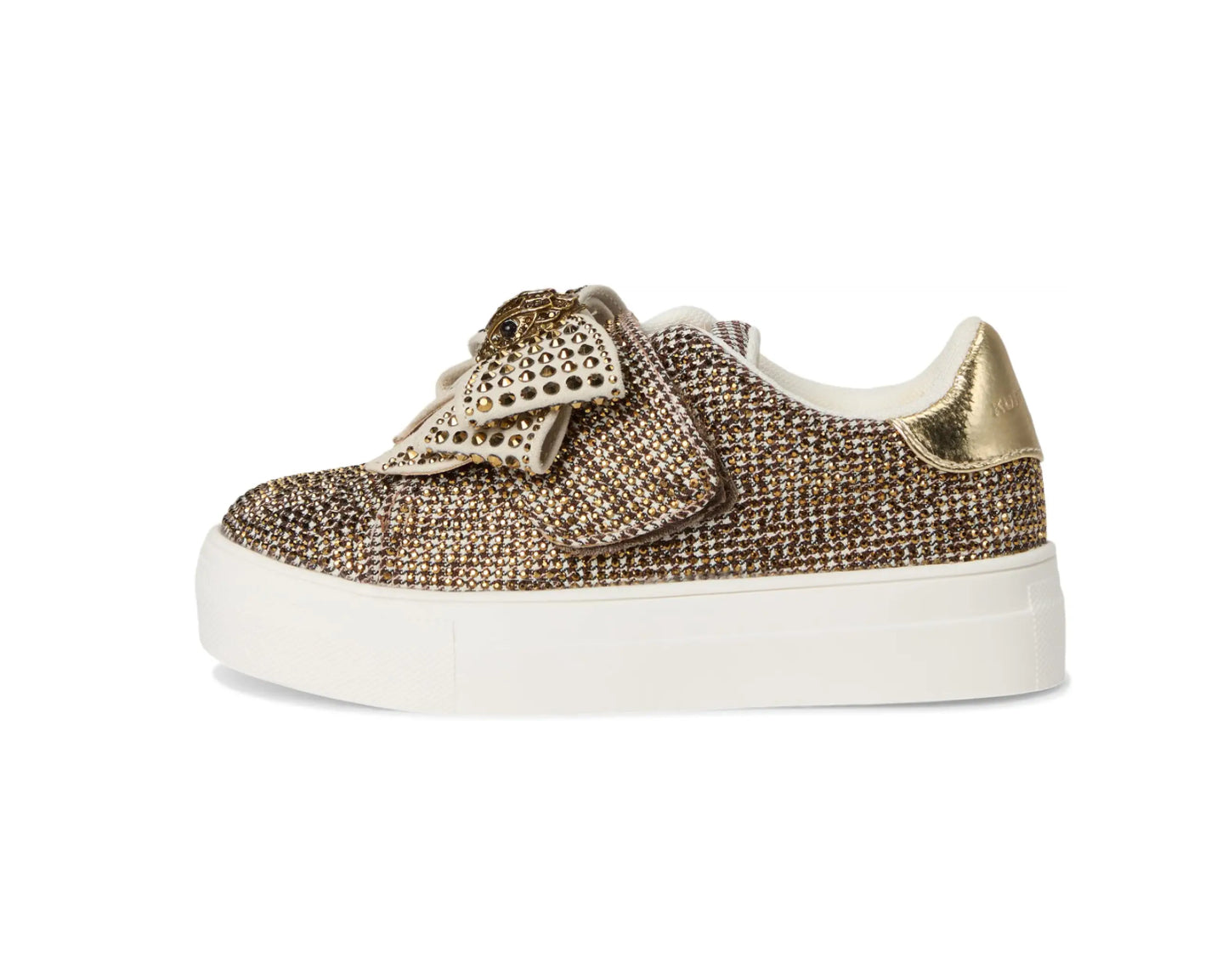 Beige Mini Laney Bow Sneaker