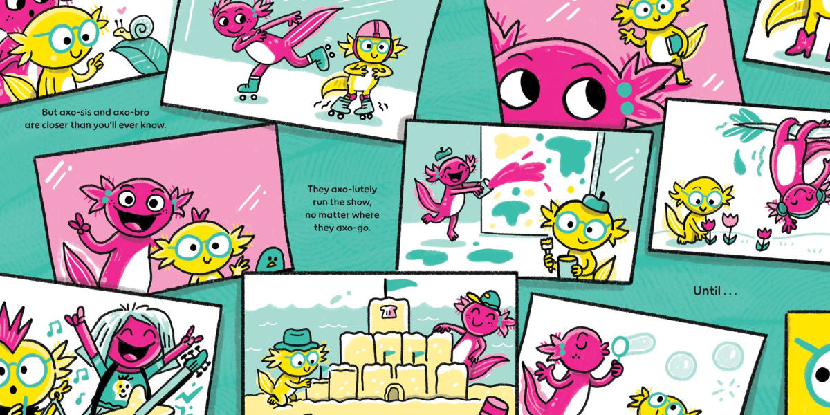 Axolotl and Axolittle Book