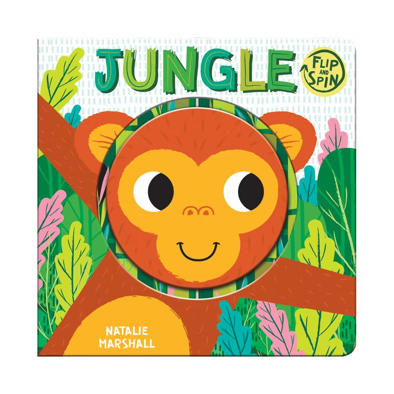 Jungle Flip & Spin Book