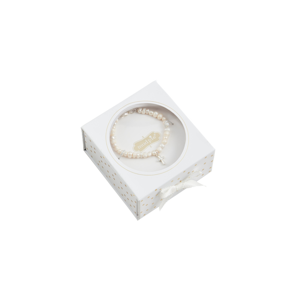 Silver Cross Bracelet