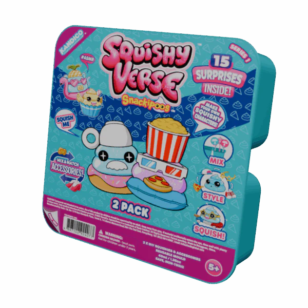 SquishyVerse Snackipoos 2-Pack