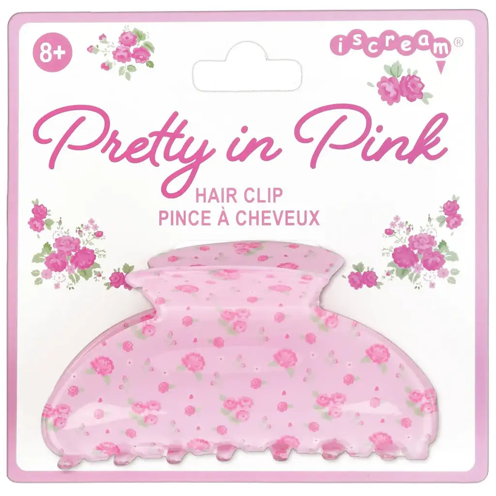 Pretty in Pink Hair Clip