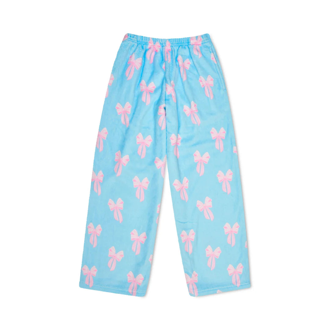 Spring Bows Plush Pants